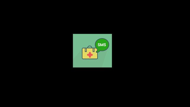 Video Reference: medical, medicine, first aid, healthcare, sms, text message, communication, icon, illustration, flat design, emergency, support, chat, symbol, graphic, app
