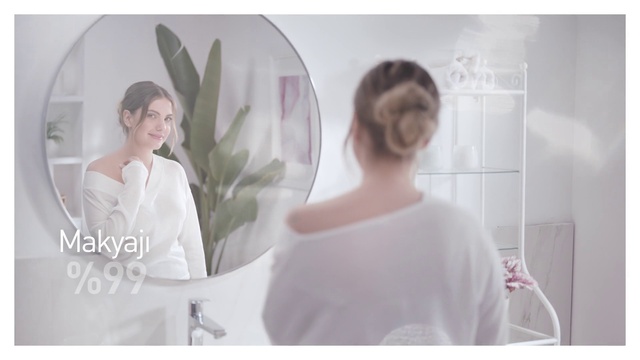 Video Reference: Joint, Shoulder, Eyelash, Neck, Sleeve, Style, Fashion design, Eyewear, Font, Gown