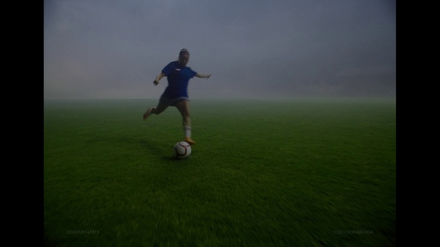 Video Reference: Sports equipment, Soccer, Football, Shorts, Ball, Sky, Grass, Player, Grassland, Soccer ball