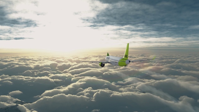 Video Reference: Cloud, Sky, Atmosphere, Aircraft, Vehicle, Aviation, Flap, Landscape, Windsports, Travel