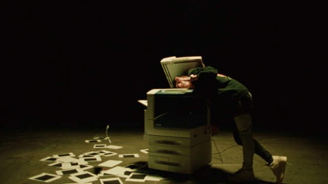 Video Reference: Performing arts, Entertainment, Space, Event, Darkness, Performance art, Boot, Machine, Performance, Art