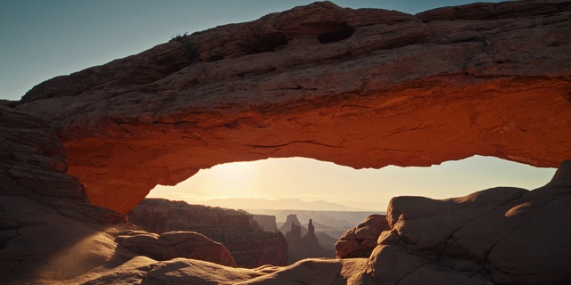 Video Reference: Brown, Sky, Mountain, Ecoregion, Natural landscape, Bedrock, World, Biome, Terrain, Sunset