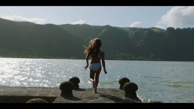 Video Reference: Water, Sky, Cloud, Photograph, Shorts, People in nature, Nature, Mountain, Flash photography, Happy