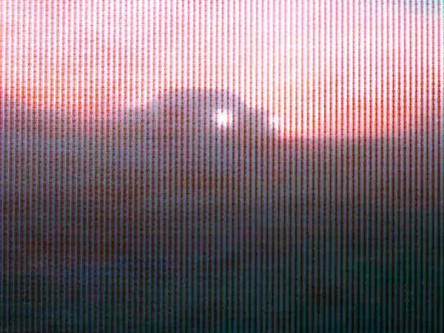 Video Reference: abstract, blurred, close-up, vertical stripes, screen artifact, light, shadow, out of focus, texture, glare, high contrast