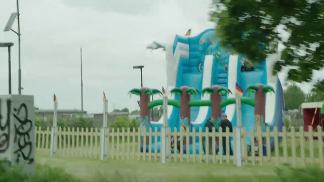 Video Reference: Sky, Plant, Fence, House, Picket fence, Grass, Home fencing, Tree, Wood, Leisure