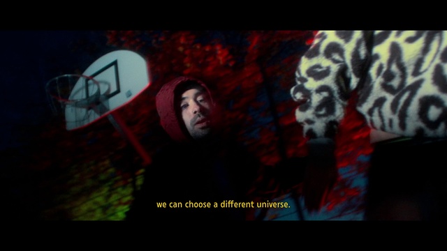 Video Reference: Flash photography, Font, Art, Cool, Automotive mirror, Tints and shades, Eyewear, Magenta, Automotive lighting, T-shirt