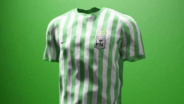 Video Reference: Sports uniform, Sports jersey, Jersey, Green, Sleeve, Player, Font, Collar, Sportswear, T-shirt