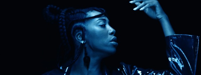 Video Reference: Lip, Eyebrow, Eyelash, Blue, Flash photography, Purple, Microphone, Gesture, Entertainment, Music artist
