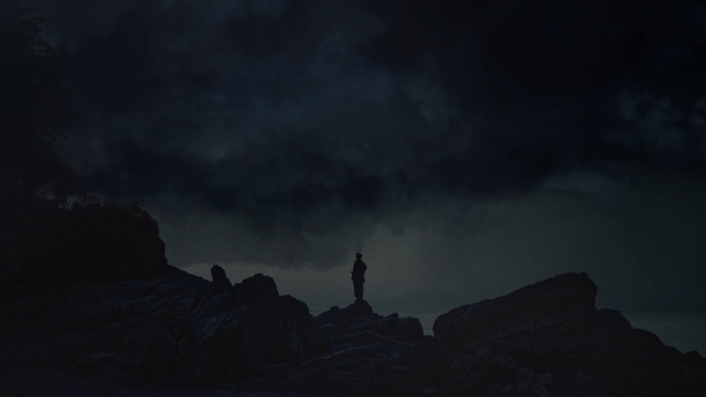 Video Reference: Cloud, Atmosphere, Sky, Cumulus, Horizon, Mountain, Landscape, Bedrock, Midnight, Space