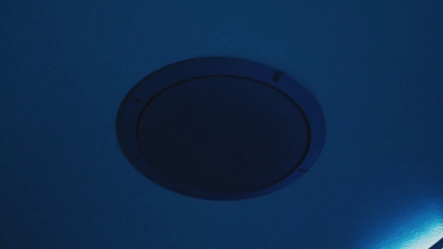 Video Reference: Sky, Blue, Gas, Circle, Electric blue, Tints and shades, Pattern, Symmetry, Magenta, Ceiling