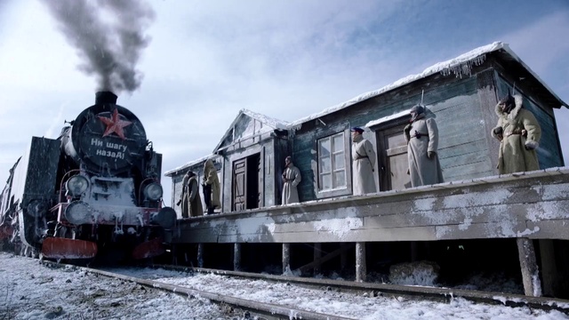 Video Reference: Train, Sky, Cloud, Wheel, Vehicle, Rolling stock, Locomotive, Track, Rolling, Railway