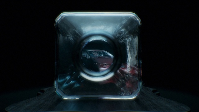 Video Reference: Automotive lighting, Fluid, Automotive design, Automotive exterior, Gas, Rectangle, Auto part, Electric blue, Motor vehicle, Plastic