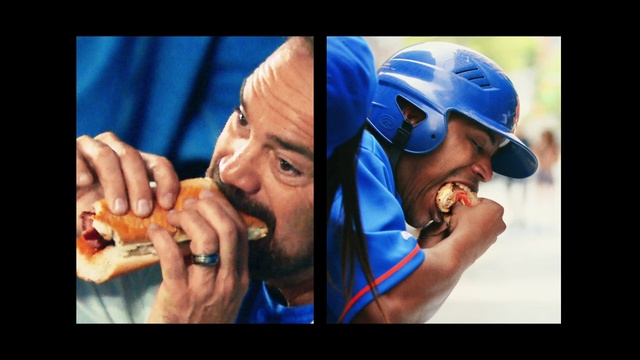 Video Reference: Hand, Microphone, Gesture, Finger, Entertainment, Music artist, Helmet, Sports gear, Thumb, Font