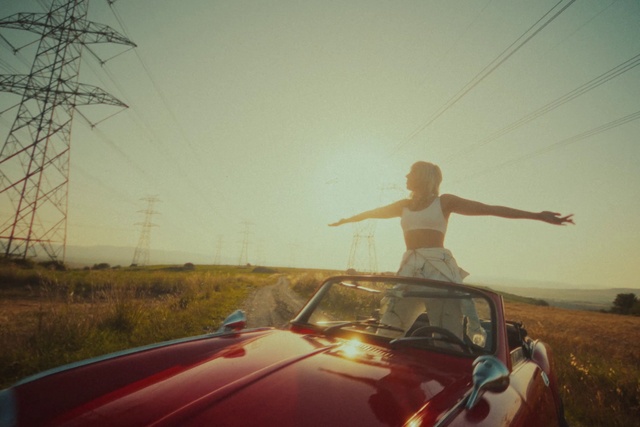 Video Reference: Sky, Car, Hand, Plant, Vehicle, Ecoregion, Motor vehicle, Hood, Automotive lighting, Automotive design