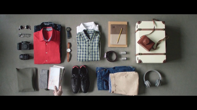 Video Reference: Shoe, Luggage and bags, Automotive design, Textile, Sleeve, Bag, Eyewear, Collar, Font, T-shirt