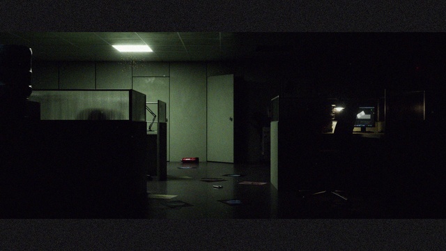 Video Reference: Fixture, Gas, Tints and shades, Flooring, Space, Electricity, Rectangle, Darkness, Symmetry, Building