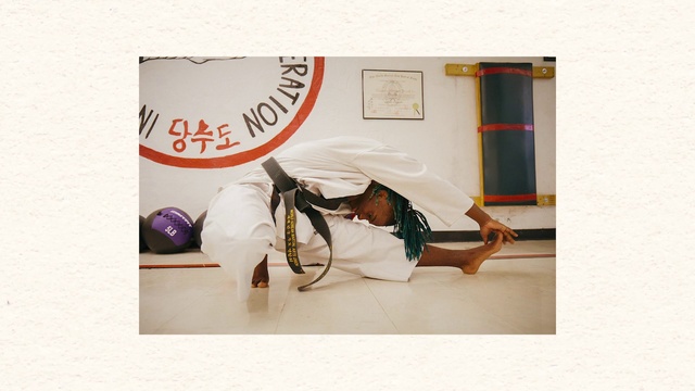 Video Reference: Sleeve, Rectangle, Picture frame, Font, Knee, Art, Wrist, Magenta, Advertising, Fashion accessory