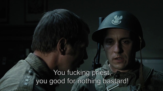 Video Reference: Flash photography, Font, Event, Midnight, Darkness, Personal protective equipment, Photo caption, Security, Uniform, Movie