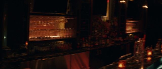Video Reference: Building, Wood, Interior design, Barware, Drinking establishment, City, Midnight, Darkness, Glass, Reflection