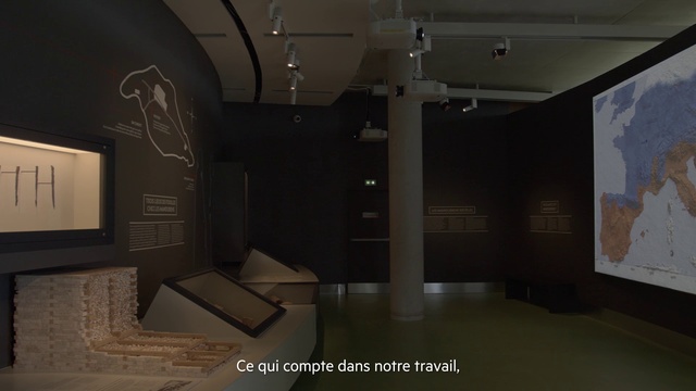 Video Reference: Flooring, Floor, Art, Space, Ceiling, Hall, Event, Wood, Track lighting, Room