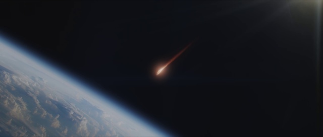 Video Reference: Comet, Astronomical object, Science, Outer space, Electric blue, Star, Astronomy, Lens flare, Universe, Darkness