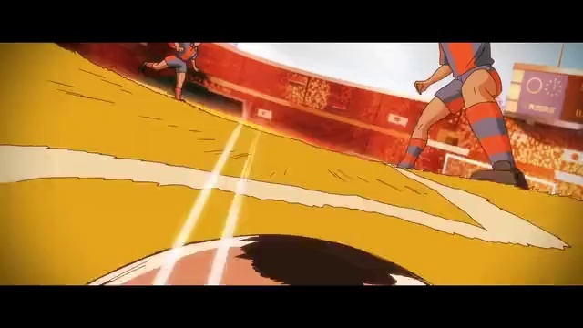 Video Reference: Vehicle, Orange, Hood, Aircraft, Font, Art, Tints and shades, Motor vehicle, Vehicle door, Aerospace manufacturer