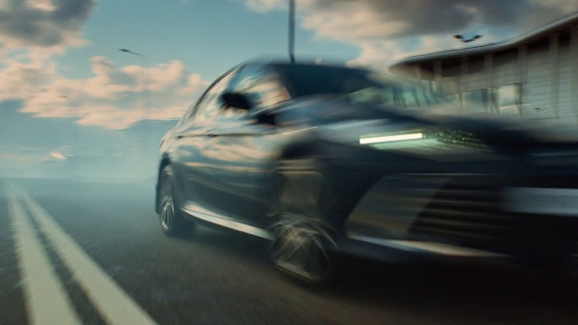 Video Reference: Tire, Wheel, Cloud, Car, Vehicle, Hood, Automotive tire, Sky, Automotive lighting, Automotive design