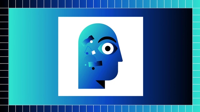Video Reference: Head, Facial expression, Blue, Azure, Rectangle, Organism, Cartoon, Gesture, Font, Aqua