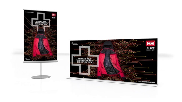 Video Reference: Sleeve, Font, Magenta, Rectangle, Art, Fashion design, Advertising, Pattern, Display device, Event