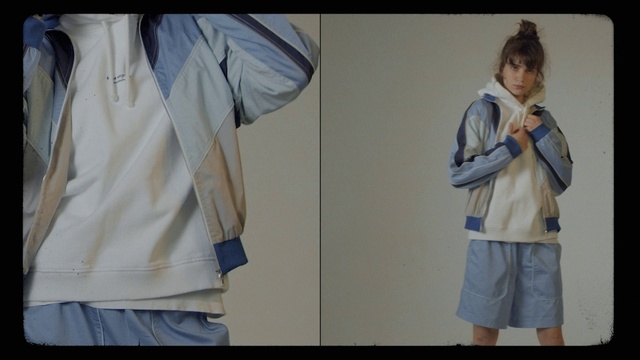 Video Reference: Outerwear, Dress shirt, Neck, Sleeve, Gesture, Jersey, Grey, Collar, Denim, Blazer