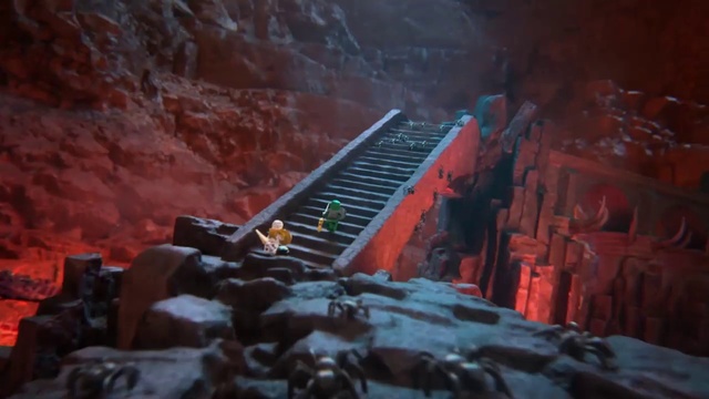 Video Reference: World, Stairs, Wood, Formation, Landscape, Geological phenomenon, Slope, Rock, Darkness, Night