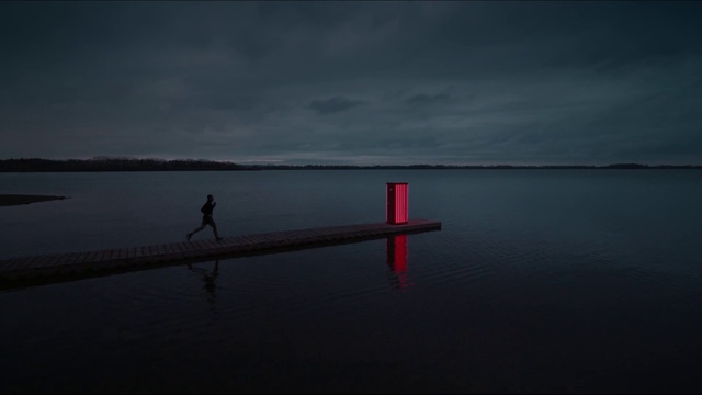 Video Reference: Water, Cloud, Sky, Fluid, Lake, Liquid, Horizon, Calm, Dusk, Landscape