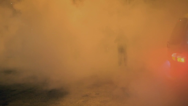 Video Reference: Amber, Orange, Cloud, Fog, Atmospheric phenomenon, Wood, Gas, Smoke, Pollution, Heat