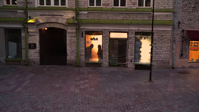 Video Reference: Window, Door, Building, Road surface, Wood, Brick, Brickwork, Facade, City, Tints and shades