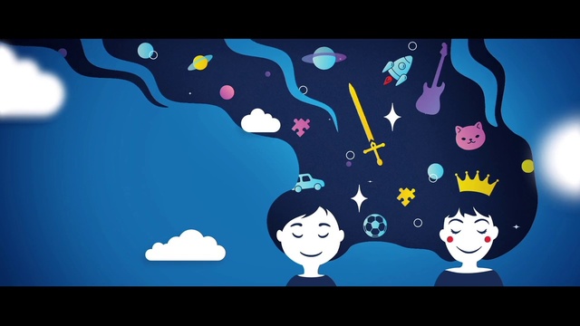 Video Reference: Smile, Gesture, Font, Happy, Art, Event, Graphics, Liquid, Electric blue, Graphic design