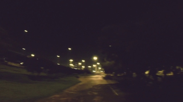 Video Reference: Automotive lighting, Road surface, Asphalt, Electricity, Tints and shades, Street light, Road, Landscape, Midnight, Darkness