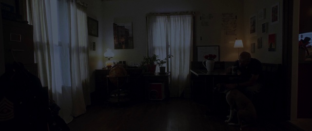 Video Reference: Property, Building, Curtain, Wood, Interior design, Picture frame, Houseplant, Grey, Table, Floor