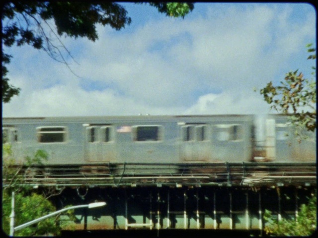 Video Reference: Train, Sky, Cloud, Vehicle, Tree, Rolling stock, Rolling, Plant, Railway, Locomotive
