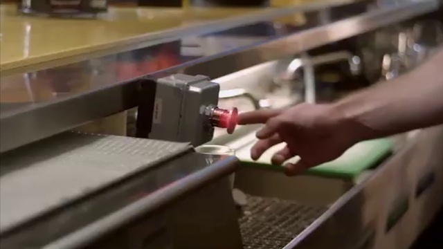 Video Reference: Office equipment, Cooking, Kitchen appliance, Gas, Engineering, Kitchen, Machine, Metal, Aluminium, Steel