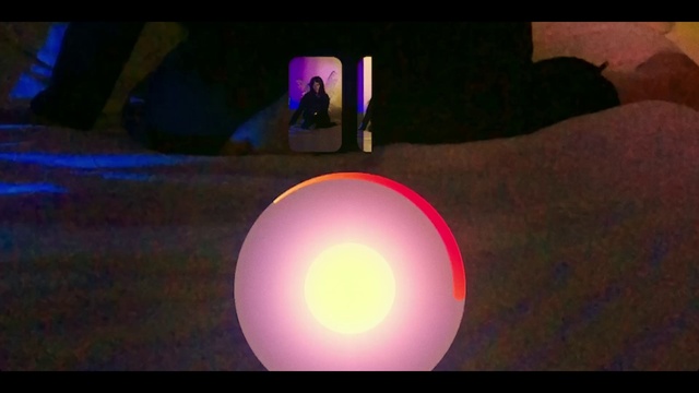 Video Reference: Magenta, Gas, Tints and shades, Circle, Electric blue, Visual effect lighting, Lens flare, Space, Astronomical object, Symmetry