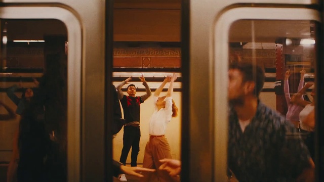 Video Reference: Train, Standing, Window, Fun, Public transport, Event, Passenger, Room, Door, Rolling stock