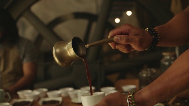 Video Reference: Hand, Cooking, Cuisine, Recipe, Dish, Cook, Nail, Drink, Kitchen utensil, Wrist