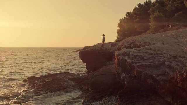 Video Reference: Water, Sky, Sunlight, Bedrock, Wood, Sunset, Tree, Coastal and oceanic landforms, Terrain, Atmospheric phenomenon