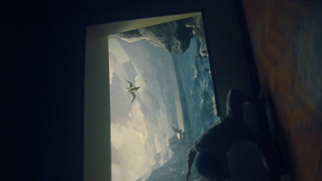 Video Reference: Atmosphere, Sky, Water, Window, Cloud, Grey, Tints and shades, Art, Space, Darkness