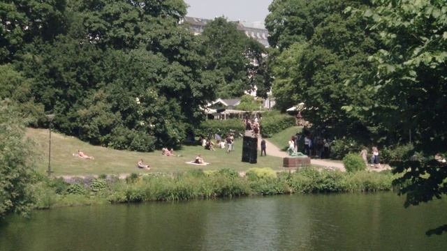 Video Reference: Water, Plant, Tree, Natural landscape, Lake, Building, Lacustrine plain, Watercourse, Biome, Bank