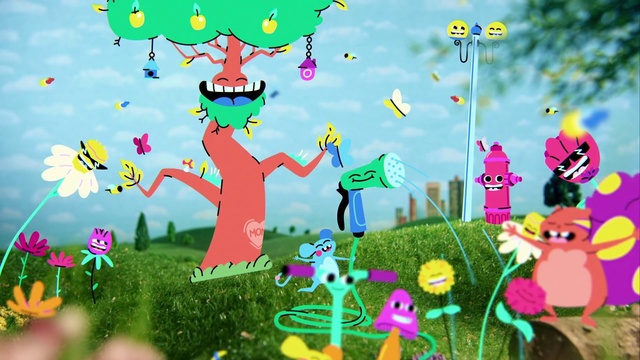 Video Reference: Plant, Ecoregion, People in nature, Green, Botany, Cartoon, Natural environment, Leaf, Happy, Organism