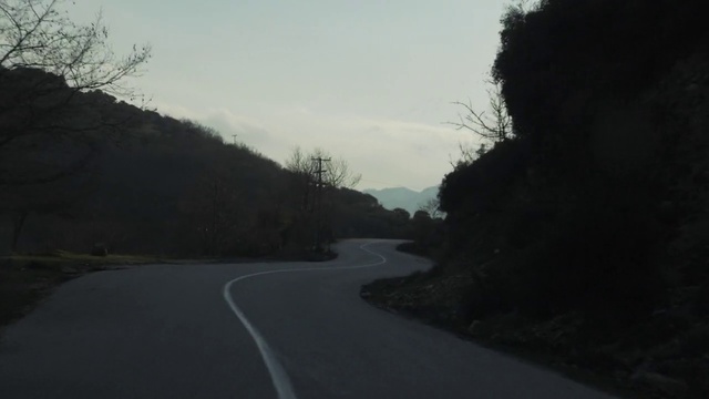 Video Reference: Cloud, Plant, Sky, Road surface, Natural landscape, Asphalt, Highland, Mode of transport, Thoroughfare, Tar