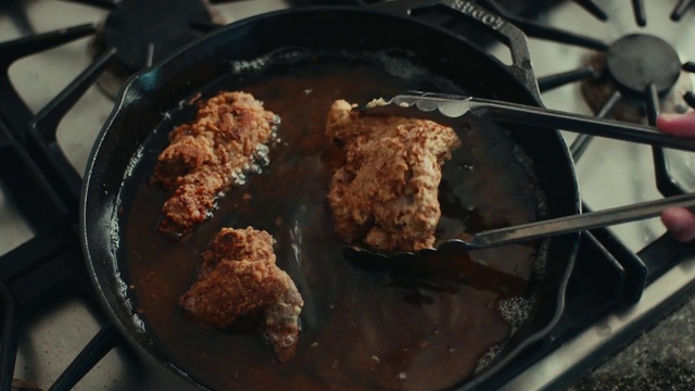 Video Reference: Food, Ingredient, Deep frying, Recipe, Cooking, Kitchen utensil, Cookware and bakeware, Fried food, Produce, Frying