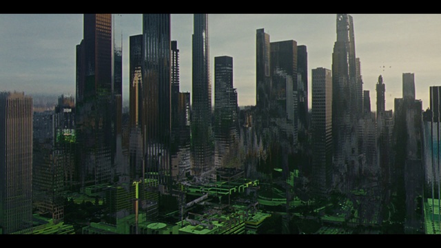 Video Reference: Skyscraper, Building, Sky, Daytime, World, Tower, Plant, Natural environment, Tower block, Urban design
