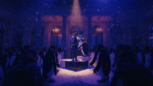 Video Reference: Purple, Entertainment, Lighting, Violet, Performing arts, Stage, Electric blue, Music venue, Fun, Event
